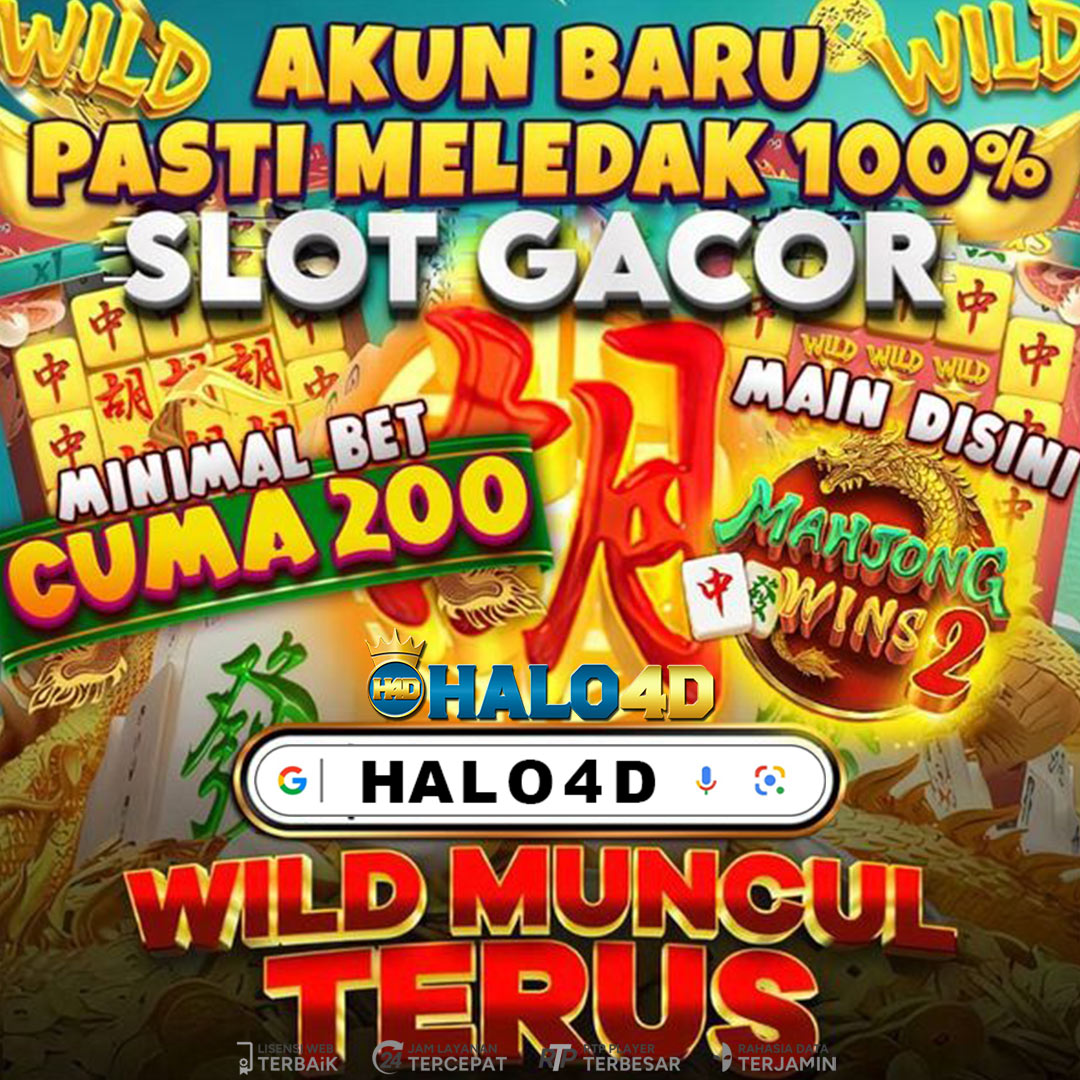 HALO4D SITUS SLOT GACOR ONLINE GAMPANG MENANG MAXWIN SETIAP HARI   